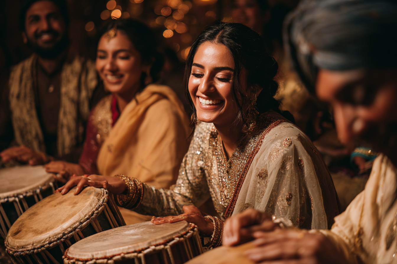 Drum Circle Pakistan at a wedding